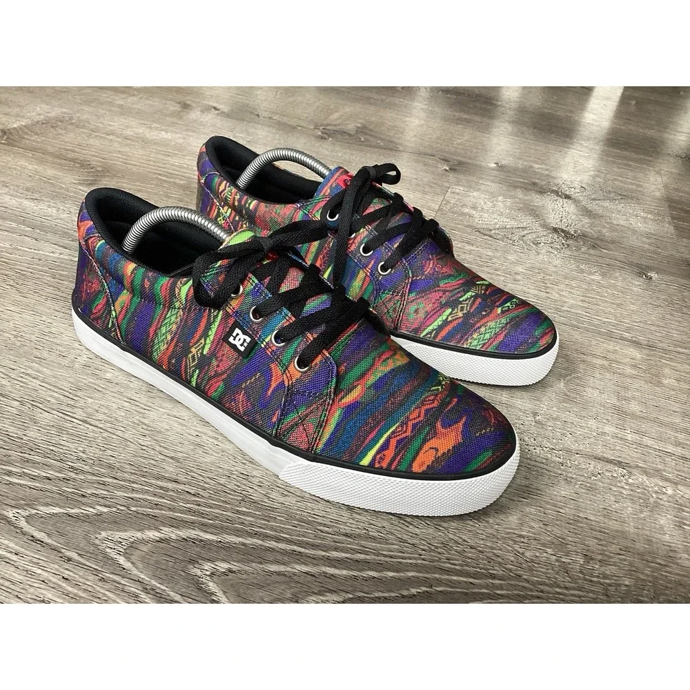 DC Council Mens Size 11 Sneakers Multi Color Skate Shoes ADYS300117